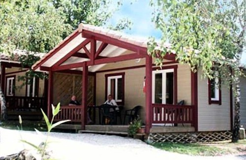 Estang Ski Chalet | Camping Les Lacs De Courtès* - Chalet Adour 3 Rooms 5 people