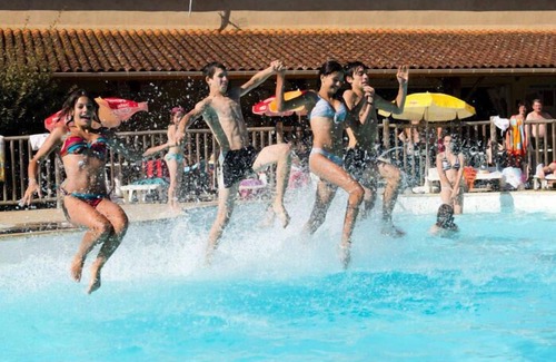 Estang Ski Chalet | Camping Les Lacs De Courtès* - Chalet Eden 3 Rooms 4 people
