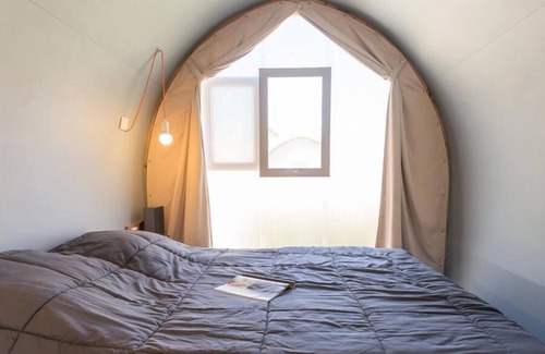 Orpierre House | Camping les Princes d'Orange* - Coco Sweet 2 rooms 4 people Without Sanitary