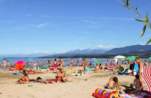 Messery Ski Chalet | Camping maeva Escapades Relais du Léman *** - Cozy Small 2 Room Chalet 4 People + TV