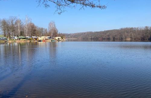 Langenbernsdorf Apartment | Camping POD mit Seeblick
