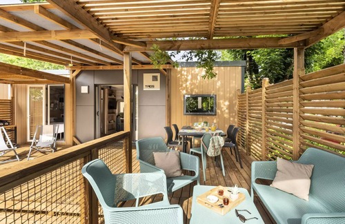 Crach House | Camping Romanée Le Fort Espagnol * - Exclusive 3-room mobile home for 4 people