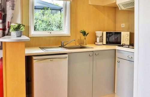 L'Aiguillon-sur-Vie Ski Chalet | Camping Ushuaïa Le Parc de La Grève * - Chalet Evasion 3 Rooms 3 People