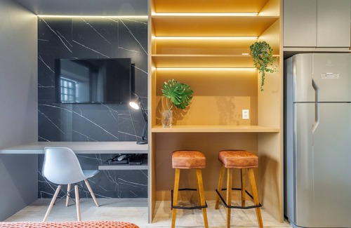 Brooklin Paulista Apartment | Campo Belo, swimming pool, GYM and Air