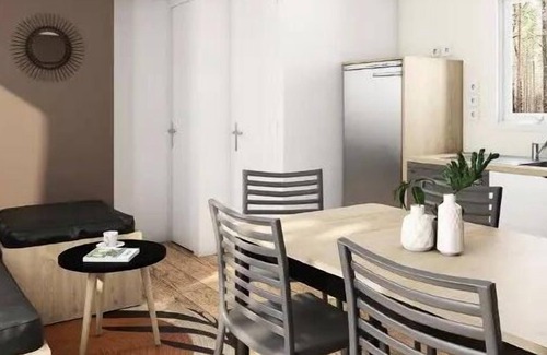 Saint-Nectaire House | Campsite Flower the Green Valley * - Homeflower Premium 4 room apartment for 6 people with air conditioning