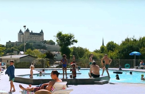 Saumur House | Campsite Flower L'Ile d'Offard * - Mobil Home Confort Plus 3 Rooms 4/6 People + TV