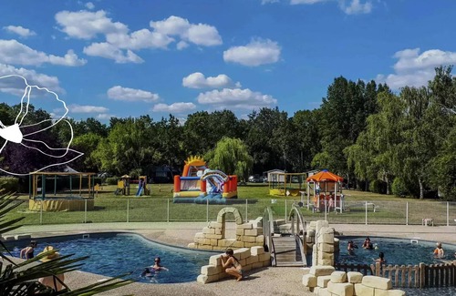 Luynes House | Campsite Flower les Granges*** - Wood Lodge Comfort 3 rooms 4 people Without Sanitary
