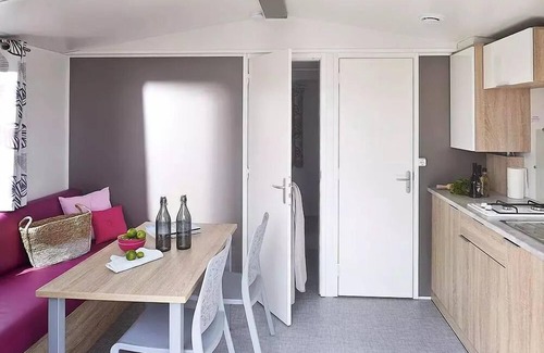 Saint-Didier-sous-Aubenas Ski Chalet | Campsite le Verger de Jastres * - MOBILE-HOME TARA 2 pers. 2 persons