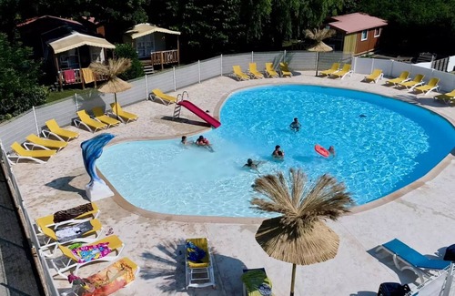 Saint-Didier-sous-Aubenas Ski Chalet | Campsite le Verger de Jastres * - MOBILE-HOME TARA 2 pers. 2 persons