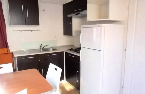 Mialet House | Campsite La Berge Fleurie * - Mobile home 3 bedrooms + convertible sofa - 8 pers CLIMATEIZATION/TV 8 persons