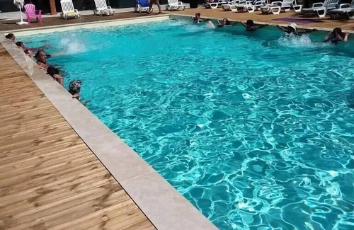 Mialet House | Campsite La Berge Fleurie * - Mobile home 3 bedrooms + convertible sofa - 8 pers CLIMATEIZATION/TV 8 persons