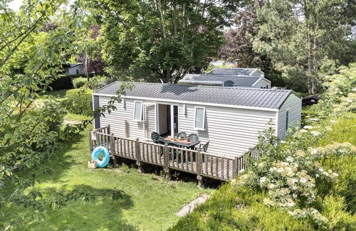 Loches House | Campsite La Citadelle* - COMFORT mobile home - 4 bedrooms - 2 bathrooms for 8 people