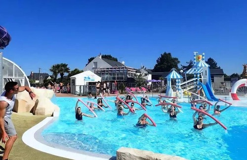 La Baule-Escoublac House | Campsite La Roseraie * - 4-room Premium Family Cottage for 7 people