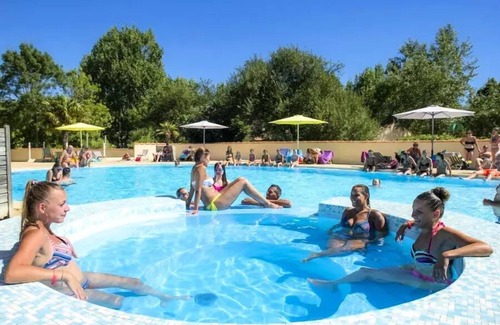 Angles House | Campsite Le Clos Cottet* - Classic 4-room mobile home for 6 people