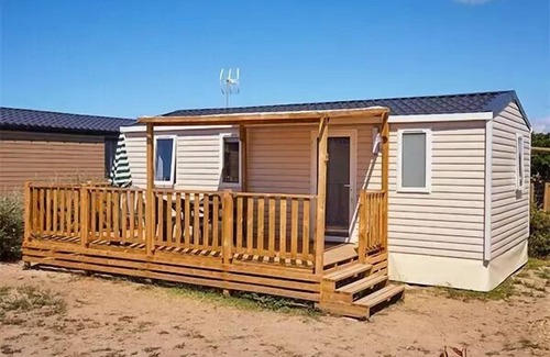 La Turballe House | Campsite Les Chardons Bleus* - Comfort 4-room mobile home for 6 people