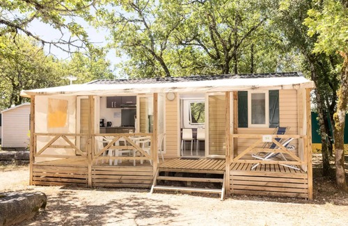 Crayssac House | Campsite Les Reflets du Quercy * - Mobil home Comfort Compact - 2 bedrooms 4 people