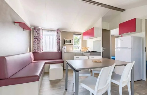 Bois-de-Cene House | Campsite maeva Escapades Le Bois Joli * - Cozy 4 Room Mobile Home 6 People + TV