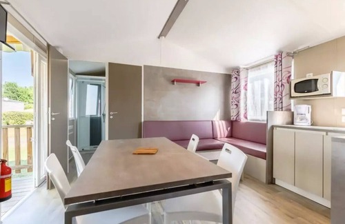 Bois-de-Cene House | Campsite maeva Escapades Le Bois Joli * - Cozy 4 Room Mobile Home 6 People + TV
