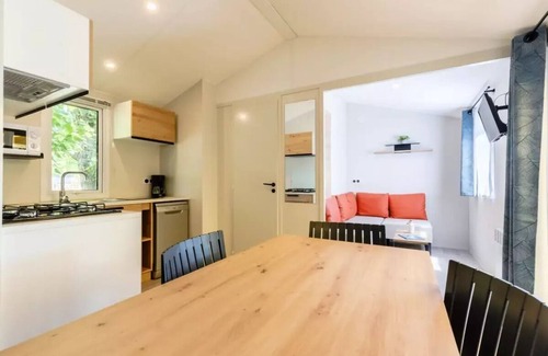 Bois-de-Cene House | Campsite maeva Escapades Le Bois Joli * - Mobile Home Privilege 4 Rooms 6 People + TV