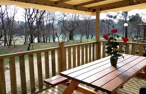 Douville House | Campsite Orpheo Negro *** - Mobile home Comfort 3 Rooms 4 Persons
