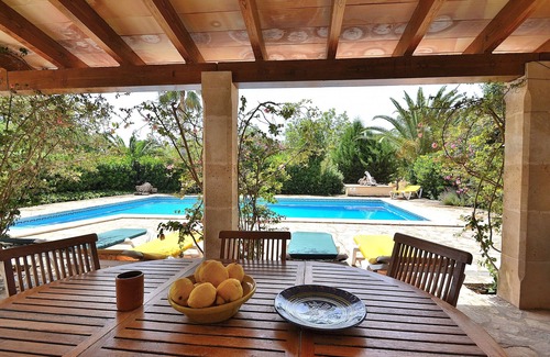 Lloret de Vistalegre Villa | Can Blanc 018 rustic finca with private pool, air conditioning, terrace and barbecue