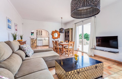 Son Moja Villa | Can Flores Villa holiday house with pool perfect for a relaxing vacation near Cala Santanyi