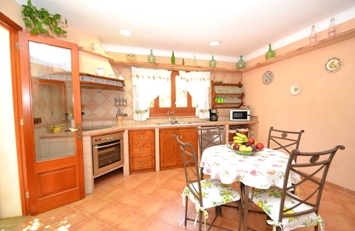 Muro Villa | Can Gamundí 052 fantastic finca with private swimming pool, playground, air conditioning and barbecue