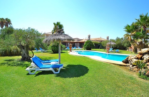 Muro Villa | Can Gamundí 052 fantastic finca with private swimming pool, playground, air conditioning and barbecue