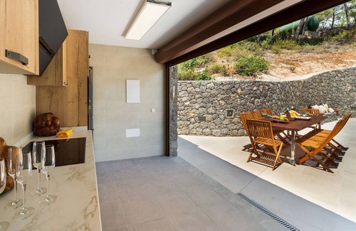 Santa Eulalia del Rio Villa | Can Malvinas with Views to Ibiza Town, Port and Island of Formentera