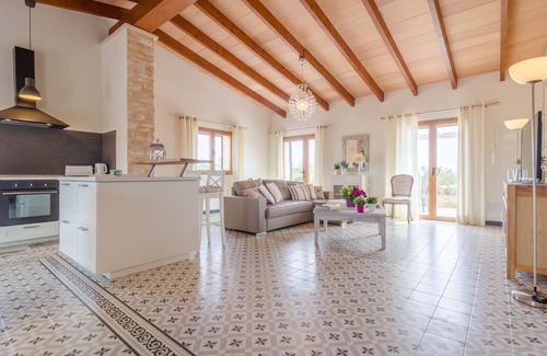 Ses Salines Villa | CAN XESQUET (PLETA MORELL) - Villa with private pool in Ses Salines. Free WiFi
