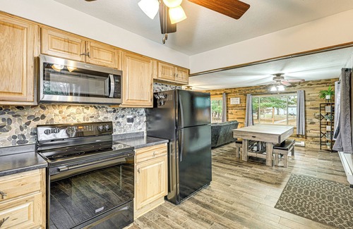 New Lisbon Cabin | Canal-Front Cabin: Dock & Fire Pit in New Lisbon
