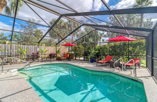 Hudson Bayou House | Canal Front Home in Sarasota with Private Heated Pool & Outdoor Patio!