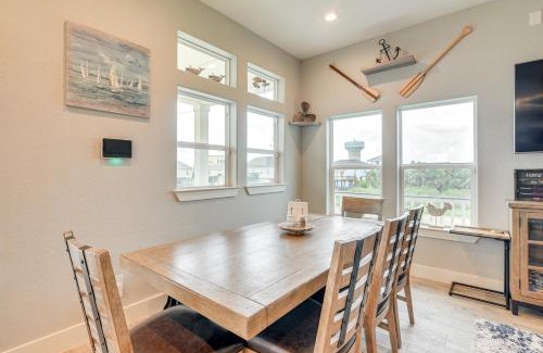 Galveston House | Canal-Front Home, Walk to Sea Isle Beach!