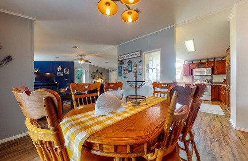 Astor House | Canal-Front Home with Private Covered Boat Dock & Waterfront Screened Porch