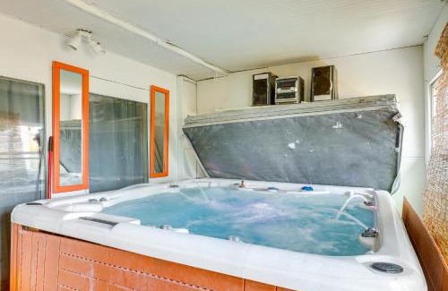 Ruskin House | Canal-Front Ruskin Home with Private Hot Tub and Dock!