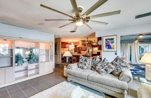 Ruskin House | Canal-Front Ruskin Home with Private Hot Tub and Dock!