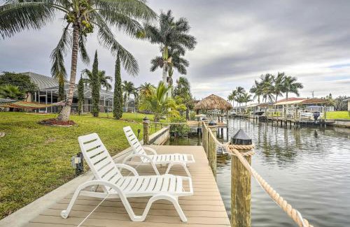 Caloosahatchee House | Canalfront Cape Coral Home with Private Dock!