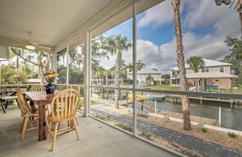 Indian Waters House | Canalside Crystal River Home with Dock and Kayaks