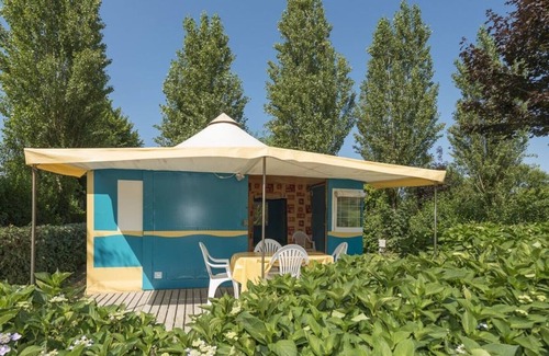 Ferel House | Canvas bungalow near Pénestin - Les Rives de Vilaine campsite**