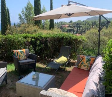 Cap Esterel Apartment | CAP Estérel Pierre et vacances ,Piscine chauffée dès le 05 avril au 02 novembre Grand T2 , terrasse,jardin clos ,parking,Clim