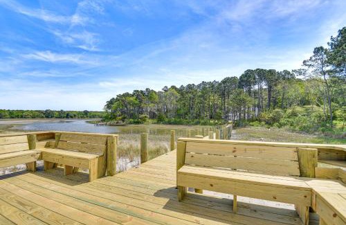 Bay Ridge House | Cape Charles Home Private Pier and Beach-Front Deck