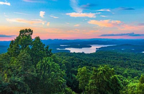 Ridges Over the Lake House | Capstone - Modern Luxury Cabin Full Mountain View