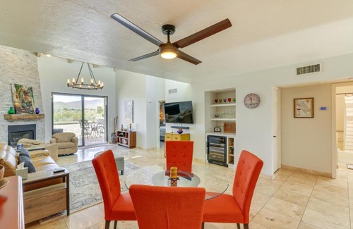 Carefree House | Carefree Home Pool Access and Mountain Views!