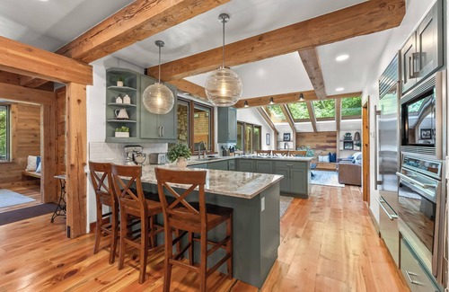 Sundance Cabin | Carpe Montem - Modern, Views, Large Deck, Hot Tub, Private