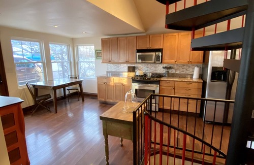 Gillette House | Carter house : 100 year old house with a remodeled castle inspired feel.