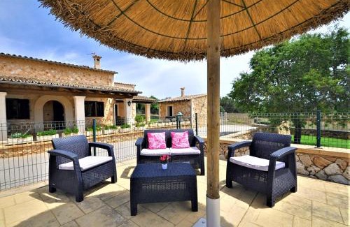 Son Gual Villa | CAS BORRASSOS- Finca con piscina privada y Vistas Despejadas