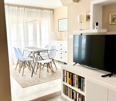 Torrox Costa Apartment | Casa Aurora Beach Apartment first sea line