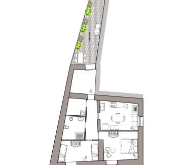 Ville del Monte Apartment | Casa Calvola holiday home