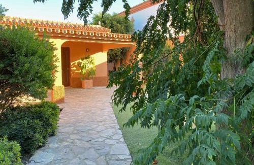 El Palmar Ski Chalet | Casa con jardín privado y piscina compartida