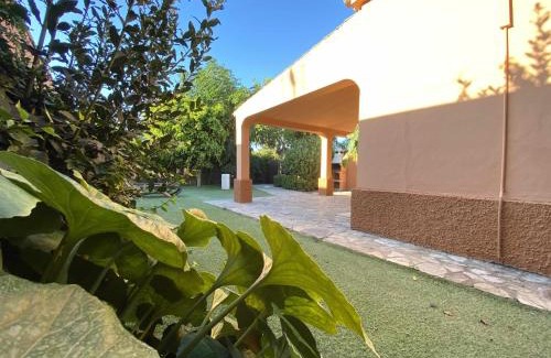 El Palmar Ski Chalet | Casa con jardín privado y piscina compartida